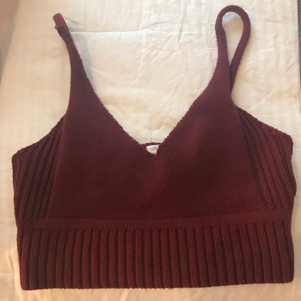 Cotton cute red top